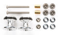 TAMIYA 15418 Double Aluminum Rollers with Rubber Rings (13-12mm) official product image 1